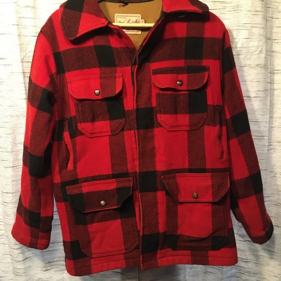 Woolrich Red Plaid Jacket - Picture 1 of 4